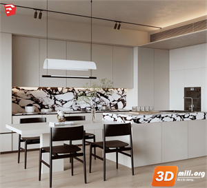 Dining Table Set Skp Files